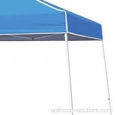 Z-Shade 10' x 10' Angled Leg Instant Canopy Tent Portable Shelter, Carolina Blue